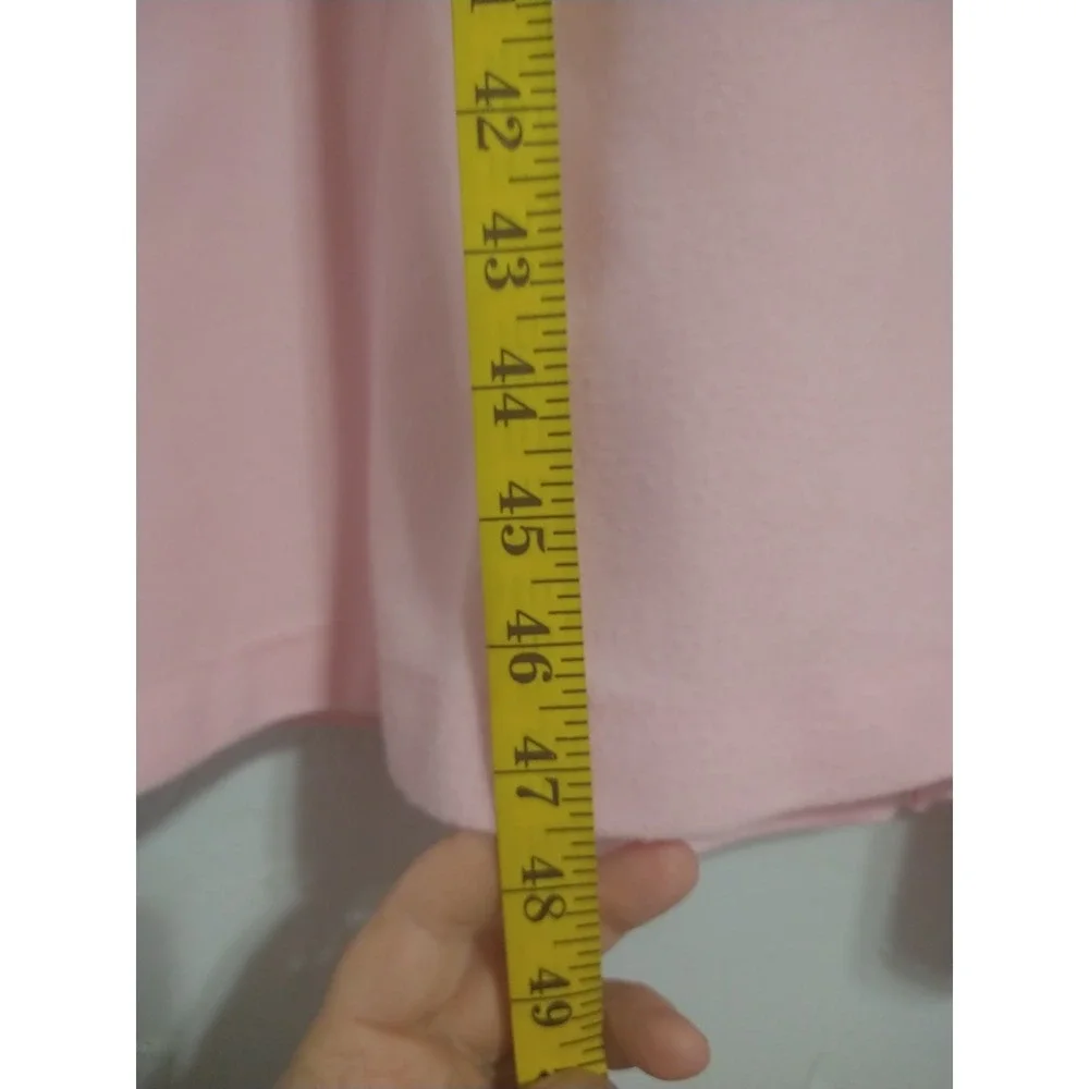 Apostrophe Robe Ladies‎ M(12-14) Pink Lace Button Down Long Sleeve Soft Sleep